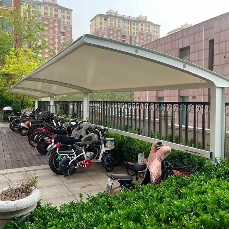 舒兰市膜结构电动车棚